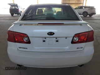 2007 Kia Optima EX with VIN KNAGE124075087981, listed as a Copart auction lot 47315435 with 146,655 mi miles and Salvage Title. Bid and sale history available at carsss.com. Image 6.