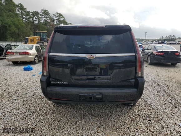 2019 Cadillac Escalade Premium Luxury with VIN 1GYS4CKJ6KR109737, listed as a Copart auction lot 78483464 with 0 mi miles and Salvage Title. Bid and sale history available at carsss.com. Image 6.