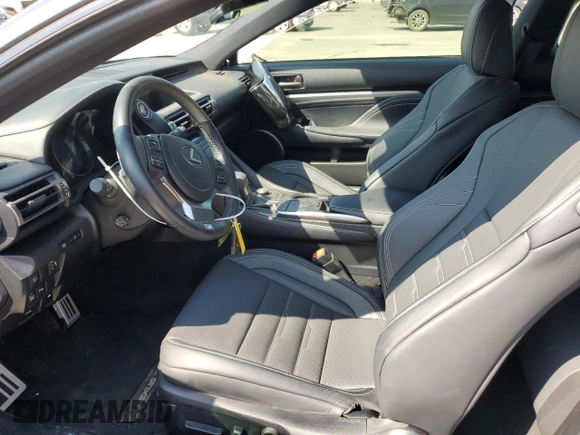 2021 Lexus RC with VIN JTHGZ5BC2M5023957, listed as a Copart auction lot 67286854 with 55,774 mi miles and Salvage Title. Bid and sale history available at carsss.com. Image 7.
