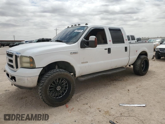 2005 Ford F-250 XL with VIN 1FTSW21P15EA95502, listed as a Copart auction lot 52990145 with Not provided miles and Clean title. Bid and sale history available at DreamBid. Image 1.