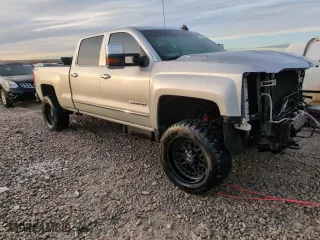 2015 Chevrolet Silverado 3500HD LTZ with VIN 1GC4K0E82FF634054, listed as a Copart auction lot 85249714 with 121,703 mi miles and Salvage Title. Bid and sale history available at carsss.com. Image 14.