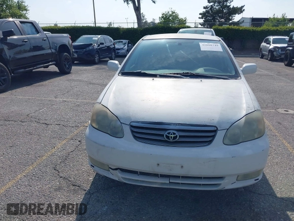 2003 Toyota Corolla CE with VIN 1NXBR32E83Z004668, listed as a IAAI auction lot 42088749 with 223,704 mi miles and . Bid and sale history available at DreamBid. Image 12.