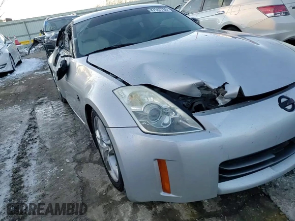 2008 Nissan 350Z Touring z VIN JN1BZ34E18M750200, wystawiony jako Copart lot #87947755 z przebiegiem 185 343 mil mil oraz Szkoda całkowita • Salvage title. Historia ofert i sprzedaży dostępna na DreamBid. Obrazek 11.