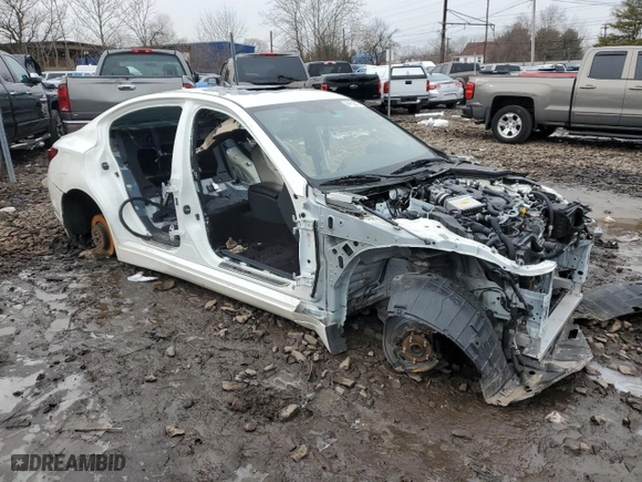 2020 Infiniti Q50 RED SPORT 400 with VIN JN1FV7AP3LM630188, listed as a Copart auction lot 44152815 with NaN miles and Salvage Title. Bid and sale history available at carsss.com. Image 4.
