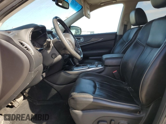 2015 Infiniti QX60 with VIN 5N1AL0MM7FC518912, listed as a Copart auction lot 66558744 with 125,750 mi miles and Salvage title. Bid and sale history available at DreamBid. Image 7.