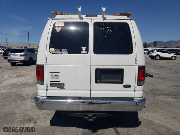 2007 Ford Econoline Wagon XL with VIN 1FBSS31L77DB35609, listed as a Copart auction lot 49812835 with 379,167 mi miles and Salvage Title. Bid and sale history available at carsss.com. Image 6.