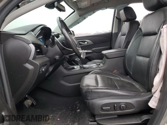 2018 Chevrolet Traverse Premier with VIN 1GNEVJKW4JJ207735, listed as a Copart auction lot 75886684 with 49,821 mi miles and Salvage Title. Bid and sale history available at carsss.com. Image 7.
