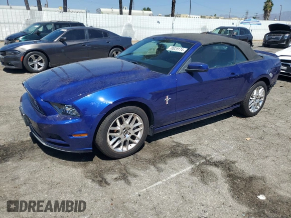 2013 Ford Mustang V6 with VIN 1ZVBP8EM2D5249971, listed as a Copart auction lot 70028174 with 78,348 mi miles and Salvage title. Bid and sale history available at DreamBid. Image 1.