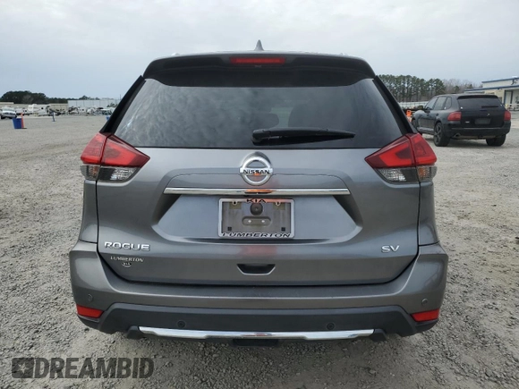 2019 Nissan Rogue SV with VIN KNMAT2MT0KP530166, listed as a Copart auction lot 48292975 with 99,112 mi miles and Salvage Title. Bid and sale history available at carsss.com. Image 6.