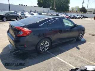 2016 Honda Civic Sedan LX with VIN 2HGFC2F55GH568199, listed as a Copart auction lot 51099745 with 153,952 mi miles and Clean Title. Bid and sale history available at carsss.com. Image 3.