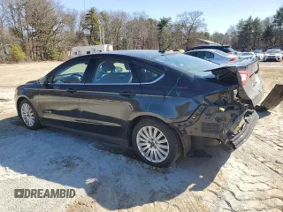 2015 Ford Fusion S Hybrid with VIN 3FA6P0UU1FR199335, listed as a Copart auction lot 49631675 with 158,476 mi miles and Clean Title. Bid and sale history available at carsss.com. Image 2.