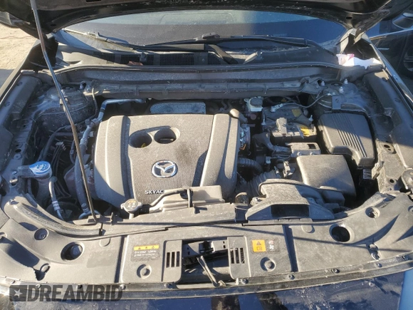 2022 Mazda CX-5 2.5 S Premium Package with VIN JM3KFBDM8N1544836, listed as a Copart auction lot 45573495 with 75,312 mi miles and Salvage Title. Bid and sale history available at carsss.com. Image 12.