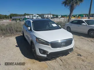 2017 Kia Sorento EX V6 with VIN 5XYPH4A54HG192831, listed as a IAAI auction lot 41723220 with 115,948 mi miles. Bid and sale history available at carsss.com. Image 6.
