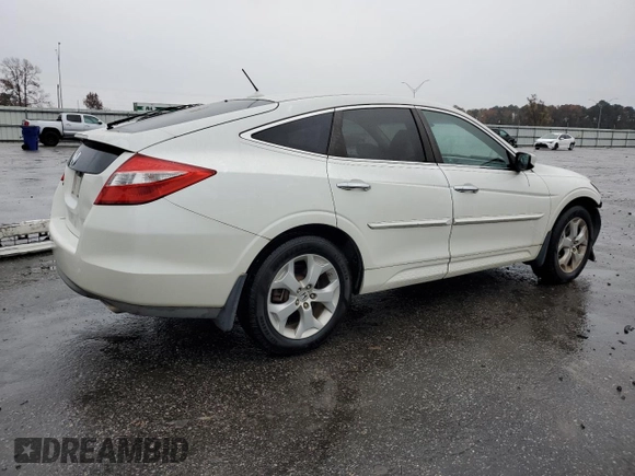 2010 Honda Accord Crosstour EX-L with VIN 5J6TF2H58AL008249, listed as a Copart auction lot 81142844 with 146,049 mi miles and Salvage Title. Bid and sale history available at carsss.com. Image 3.