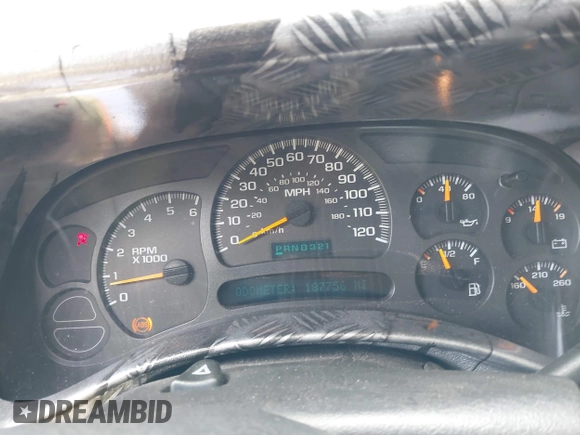 2004 GMC Sierra 1500 SLE with VIN 2GTEC19T941307337, listed as a IAAI auction lot 42092692 with 187,756 mi miles and . Bid and sale history available at DreamBid. Image 7.