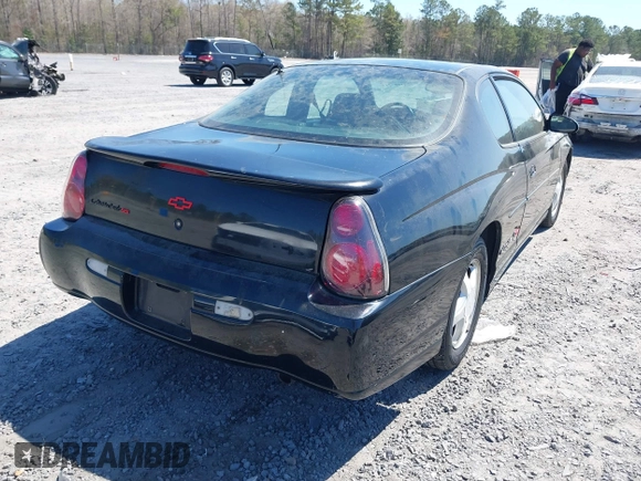 2001 Chevrolet Monte Carlo SS with VIN 2G1WX15K519114291, listed as a IAAI auction lot 41887315 with 185,532 mi miles. Bid and sale history available at carsss.com. Image 4.