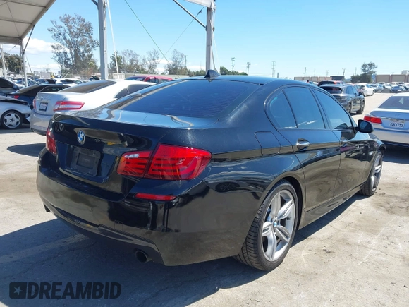 2013 BMW 5 Series 535i with VIN WBAFR7C5XDC821513, listed as a IAAI auction lot 41939709 with 132,335 mi miles and . Bid and sale history available at DreamBid. Image 4.