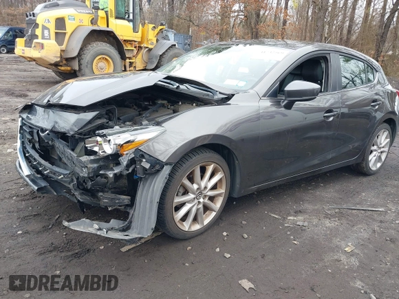 2017 Mazda 3 Touring with VIN 3MZBN1L7XHM135792, listed as a IAAI auction lot 41732569 with 81,368 mi miles and . Bid and sale history available at DreamBid. Image 2.