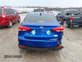 2017 Kia Forte LX with VIN 3KPFK4A71HE072951, listed as a IAAI auction lot 41717857 with 89,299 mi miles. Bid and sale history available at carsss.com. Image 16.