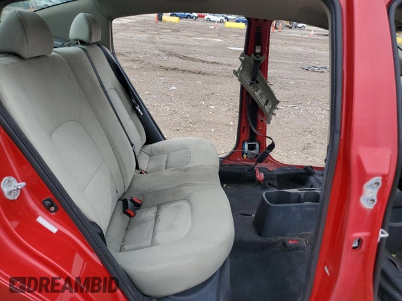 2013 Kia Rio LX with VIN KNADM4A33D6164512, listed as a Copart auction lot 54137825 with Not Provided miles and Salvage Title. Bid and sale history available at DreamBid. Image 10.