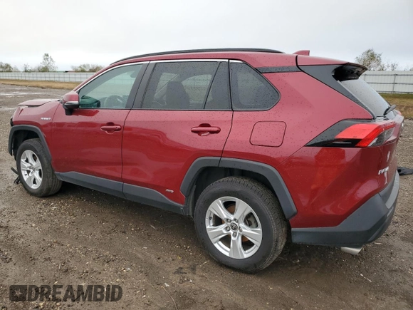 2021 Toyota RAV4 Hybrid XLE with VIN 4T3RWRFV8MU043385, listed as a Copart auction lot 84868154 with 93,650 mi miles and Salvage Title. Bid and sale history available at carsss.com. Image 2.