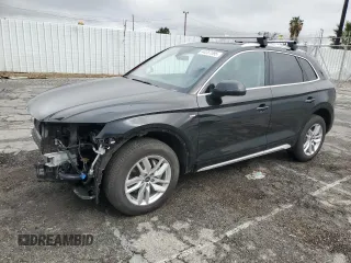 2024 Audi Q5 S line Premium with VIN WA1GAAFY8R2017168, listed as a Copart auction lot 44257095 with 16,147 mi miles and Salvage Title. Bid and sale history available at carsss.com. Image 1.