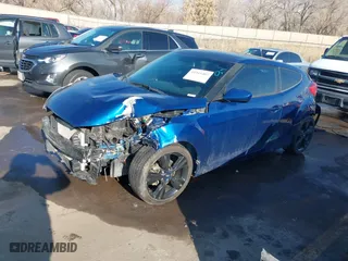 2017 Hyundai Veloster with VIN KMHTC6AD0HU319214, listed as a IAAI auction lot 41345407 with 99,214 mi miles. Bid and sale history available at carsss.com. Image 17.