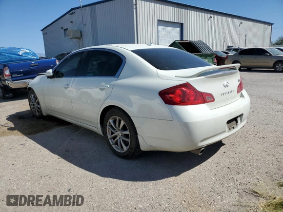 2008 Infiniti G35 Journey with VIN JNKBV61E78M226515, listed as a Copart auction lot 72430374 with 138,241 mi miles and Salvage Title. Bid and sale history available at DreamBid. Image 2.