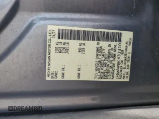2017 Nissan Maxima SV with VIN 1N4AA6AP8HC433310, listed as a Copart auction lot 56983965 with 101,273 mi miles and Salvage title. Bid and sale history available at DreamBid. Image 12.