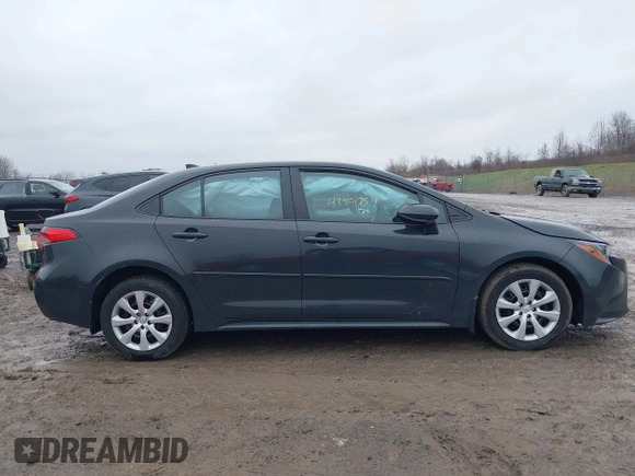 2023 Toyota Corolla LE with VIN 5YFB4MDE5PP071950, listed as a IAAI auction lot 41901754 with 14,824 mi miles. Bid and sale history available at carsss.com. Image 14.