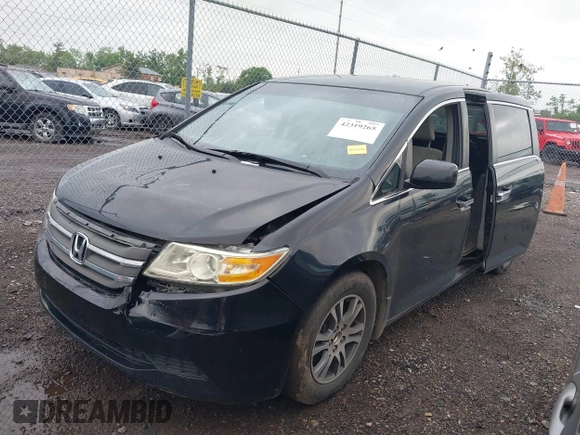 2011 Honda Odyssey EX с VIN 5FNRL5H41BB098334, выставлен на аукционе IAAI как лот 42319265 с пробегом 221 321 миль миль и . История ставок и продаж доступна на DreamBid. Изображение 17.