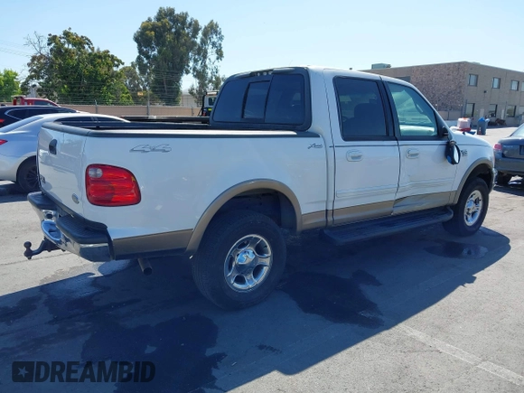 2001 Ford F-150 XLT with VIN 1FTRW08L41KF66947, listed as a IAAI auction lot 42536716 with Not provided miles and . Bid and sale history available at DreamBid. Image 4.