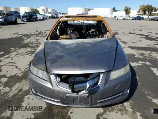 2007 Acura TL with VIN 19UUA66277A049227, listed as a Copart auction lot 49511045 with 0 mi miles and Non Repairable. Bid and sale history available at carsss.com. Image 5.