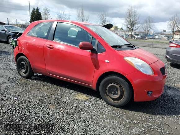2007 Toyota Yaris with VIN JTDJT923275079885, listed as a Copart auction lot 50849725 with 234,634 mi miles and Salvage Title. Bid and sale history available at carsss.com. Image 4.
