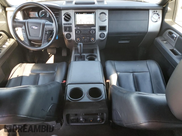2017 Ford Expedition Max XLT with VIN 1FMJK1JT8HEA40303, listed as a Copart auction lot 58907515 with 150,703 mi miles and Salvage title. Bid and sale history available at DreamBid. Image 8.