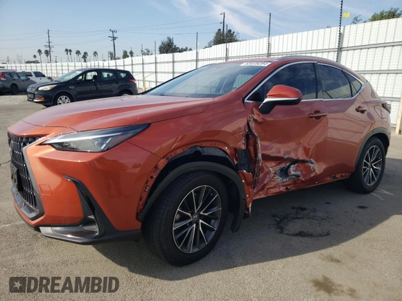 2022 Lexus NX with VIN JTJADCAZ7N2002974, listed as a Copart auction lot 83028284 with 17,117 mi miles and Salvage Title. Bid and sale history available at carsss.com. Image 1.