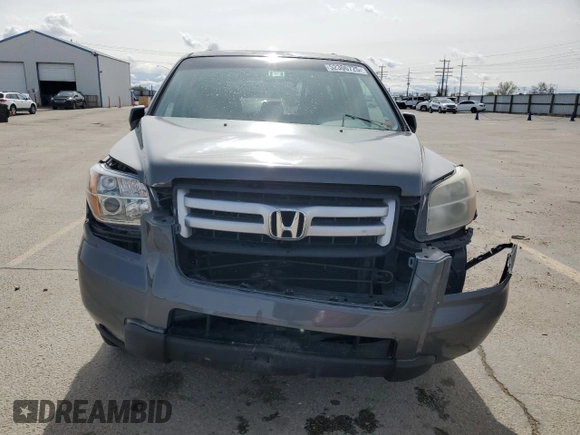 2007 Honda Pilot EX with VIN 2HKYF18427H514637, listed as a Copart auction lot 52306725 with 142,578 mi miles and Salvage Title. Bid and sale history available at carsss.com. Image 5.