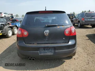 2008 Volkswagen Rabbit S with VIN WVWDA71K68W236149, listed as a Copart auction lot 64005004 with 210,049 mi miles and Salvage Title. Bid and sale history available at carsss.com. Image 6.