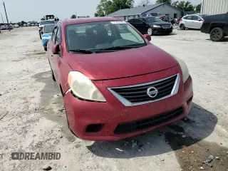 2013 Nissan Versa SV with VIN 3N1CN7AP7DL873081, listed as a Copart auction lot 57222385 with 151,978 mi miles and Salvage title. Bid and sale history available at DreamBid. Image 13.