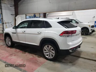 2023 Volkswagen Atlas SE with VIN 1V2HE2CA5PC204076, listed as a Copart auction lot 44377345 with 35,437 mi miles and Salvage title. Bid and sale history available at DreamBid. Image 2.