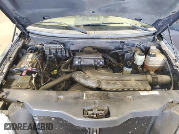 2005 Ford F-150 XLT with VIN 1FTPX125X5NB81756, listed as a Copart auction lot 57835215 with 208,233 mi miles and Salvage title. Bid and sale history available at DreamBid. Image 11.