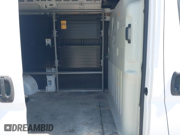 2019 Ram ProMaster Cargo with VIN 3C6TRVBG9KE515865, listed as a IAAI auction lot 42130584 with 123,341 mi miles and . Bid and sale history available at carsss.com. Image 8.