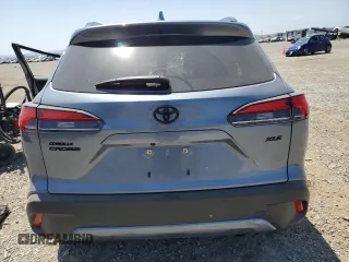 2022 Toyota Corolla Cross XLE with VIN 7MUEAAAG3NV012240, listed as a Copart auction lot 54125225 with 16,204 mi miles and Salvage title. Bid and sale history available at DreamBid. Image 6.