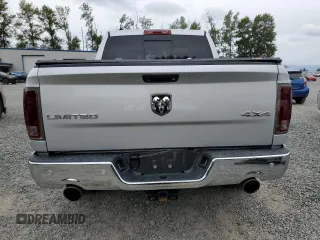 2015 Ram 1500 Laramie Limited with VIN 1C6RR7PT9FS556253, listed as a Copart auction lot 65618915 with 126,110 mi miles and Salvage title. Bid and sale history available at DreamBid. Image 6.