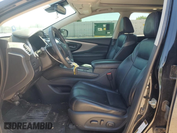 2019 Nissan Murano SV with VIN 5N1AZ2MJ1KN129102, listed as a Copart auction lot 57126035 with 163,852 mi miles and Salvage title. Bid and sale history available at DreamBid. Image 7.