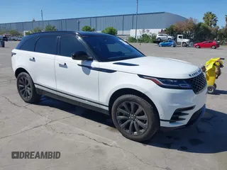 2018 Land Rover Range Rover Velar R-Dynamic SE with VIN SALYL2RN1JA709853, listed as a IAAI auction lot 42233296 with 58,440 mi miles and . Bid and sale history available at DreamBid. Image 1.