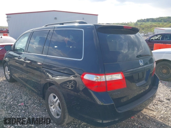 2007 Honda Odyssey EX-L with VIN 5FNRL38767B139398, listed as a IAAI auction lot 42044526 with 191,041 mi miles. Bid and sale history available at carsss.com. Image 3.