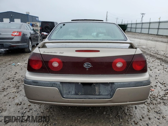 2002 Chevrolet Impala LS z VIN 2G1WH55K129269247, wystawiony jako Copart lot #51095355 z przebiegiem 100 482 mil mil oraz Szkoda całkowita • Salvage title. Historia ofert i sprzedaży dostępna na DreamBid. Obrazek 6.