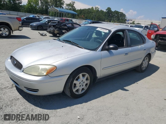 2005 Ford Taurus SE with VIN 1FAFP53U85A272630, listed as a Copart auction lot 61852075 with 196,108 mi miles and Clean title. Bid and sale history available at DreamBid. Image 1.