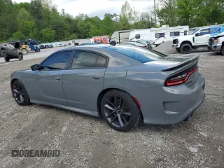 2019 Dodge Charger R/T z VIN 2C3CDXCTXKH519303, wystawiony jako Copart lot #54766595 z przebiegiem 53 877 mil mil oraz Szkoda całkowita • Salvage title. Historia ofert i sprzedaży dostępna na DreamBid. Obrazek 2.
